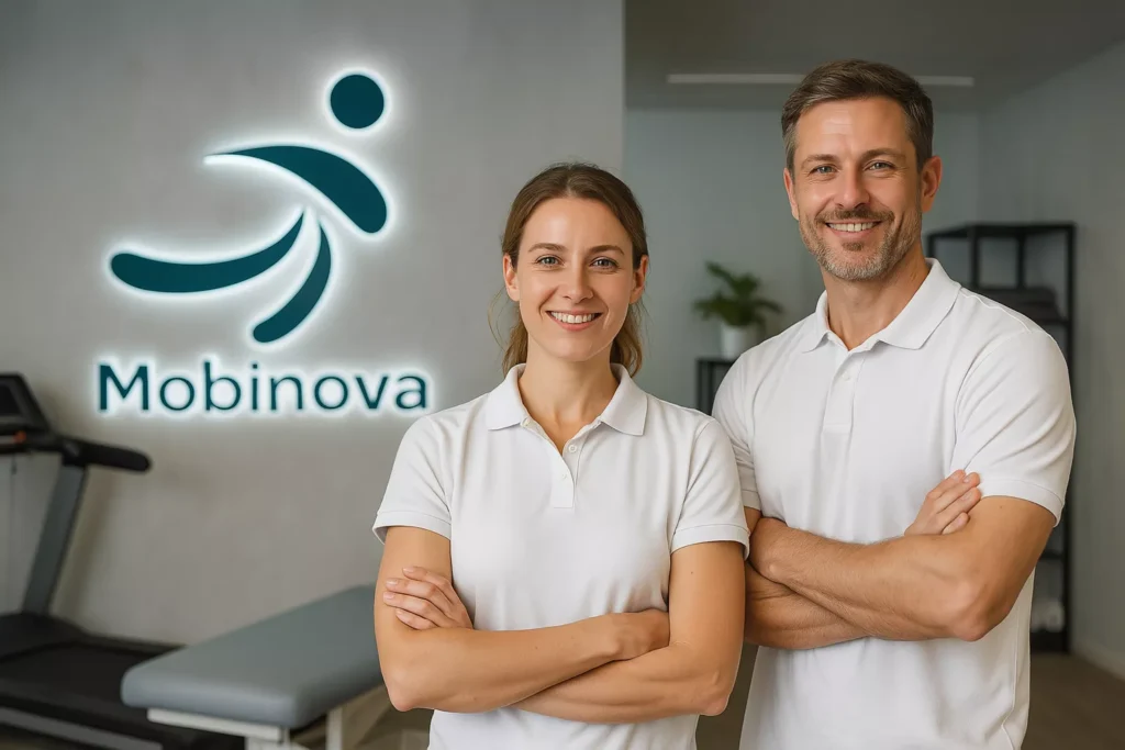 Mobinova Physiotherapie und Ergotherapie – modernes Therapeutenteam in der Praxis