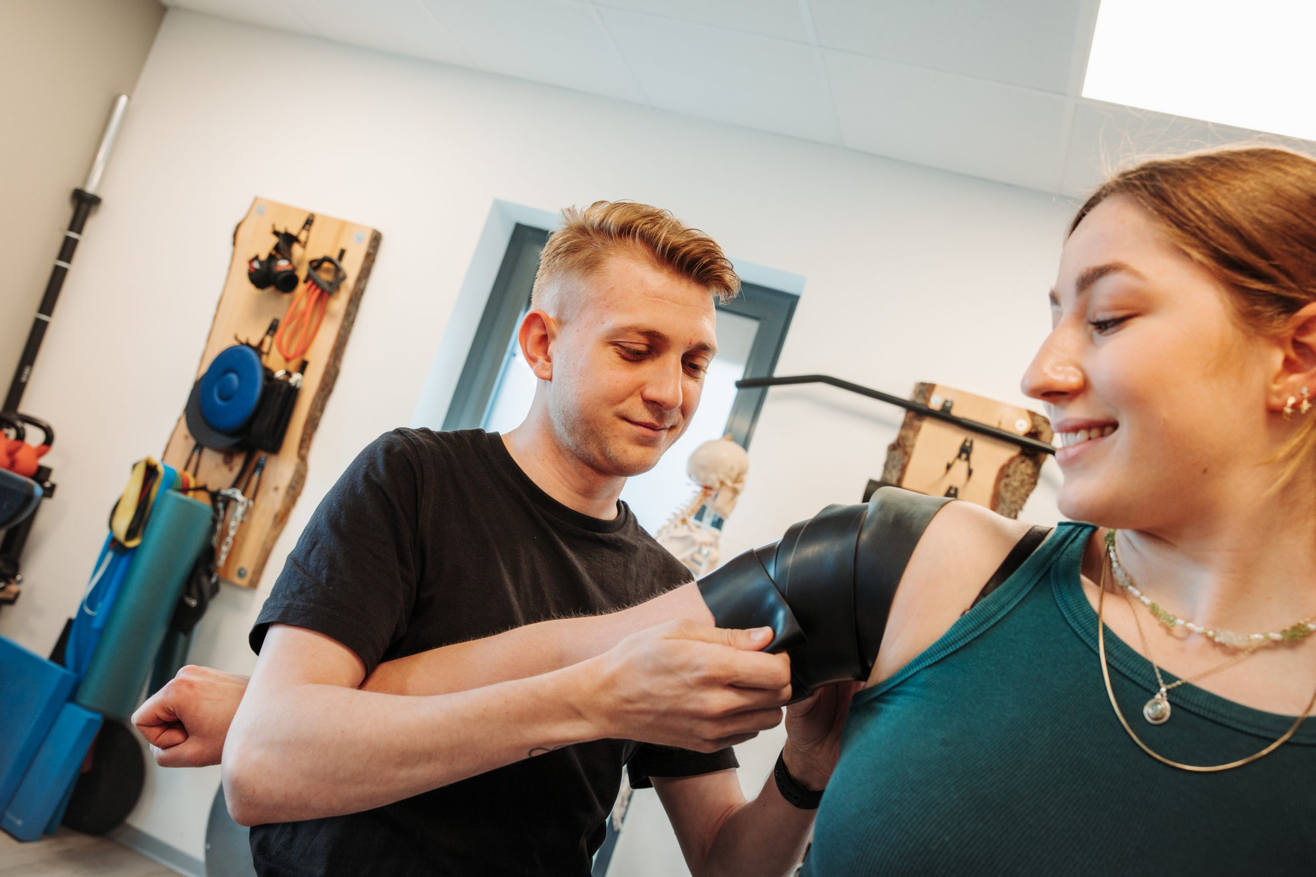Krankengymnastik und Physiotherapie bei Mobinova