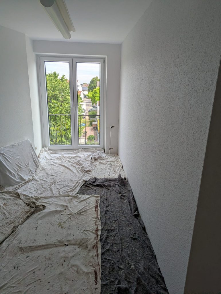 Umbau der neuen Mobinova Physiotherapie-Praxis in Bad Nenndorf